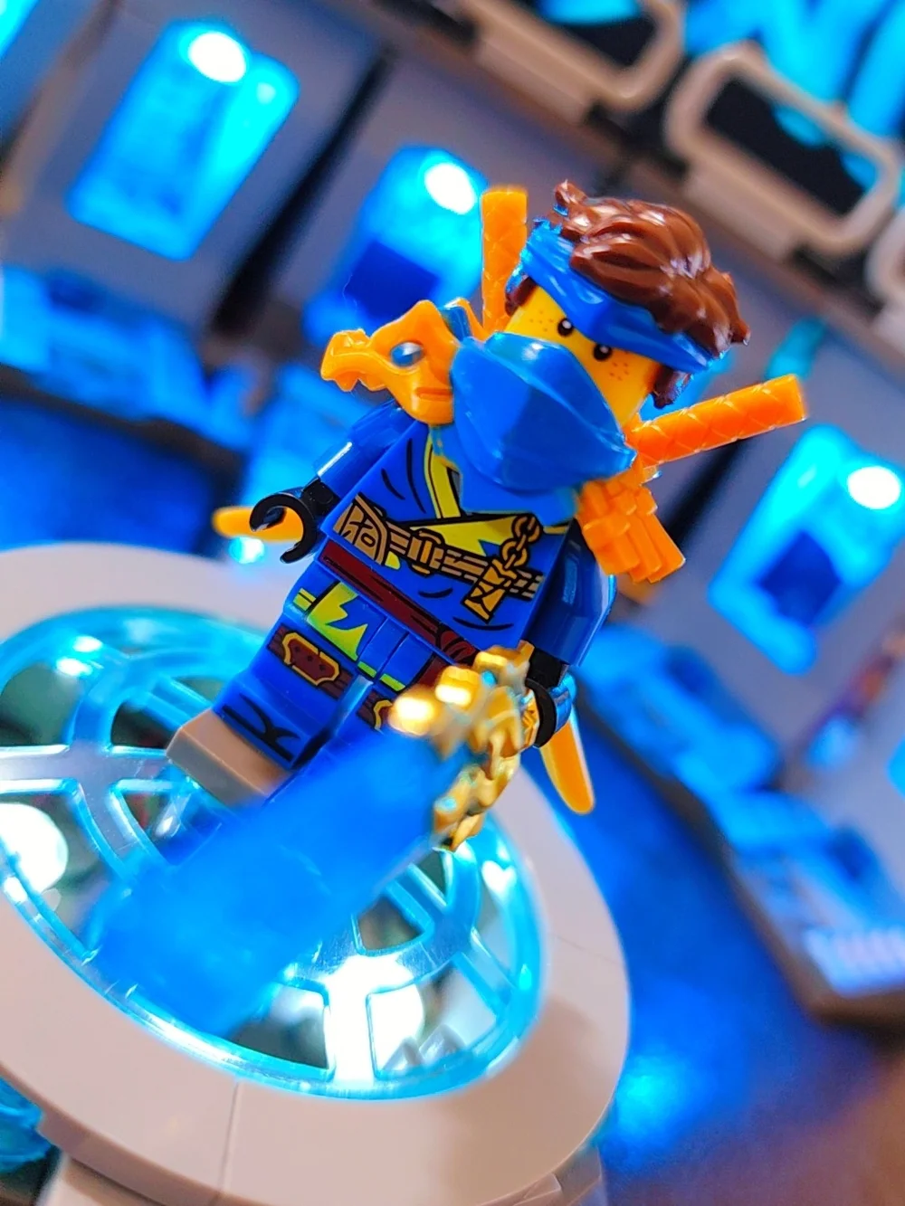 Ninjago Jay Minifigure Lego Compatible